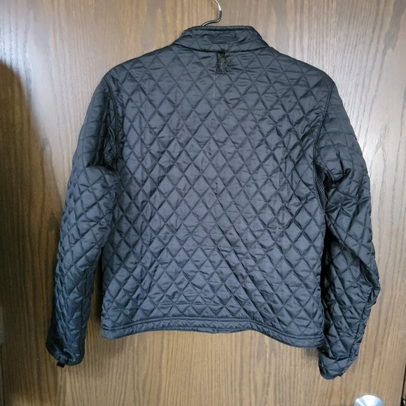 Obermeyer Black Quilted Vented Winter Snow Jacket Size 10 - Picture 4 of 15